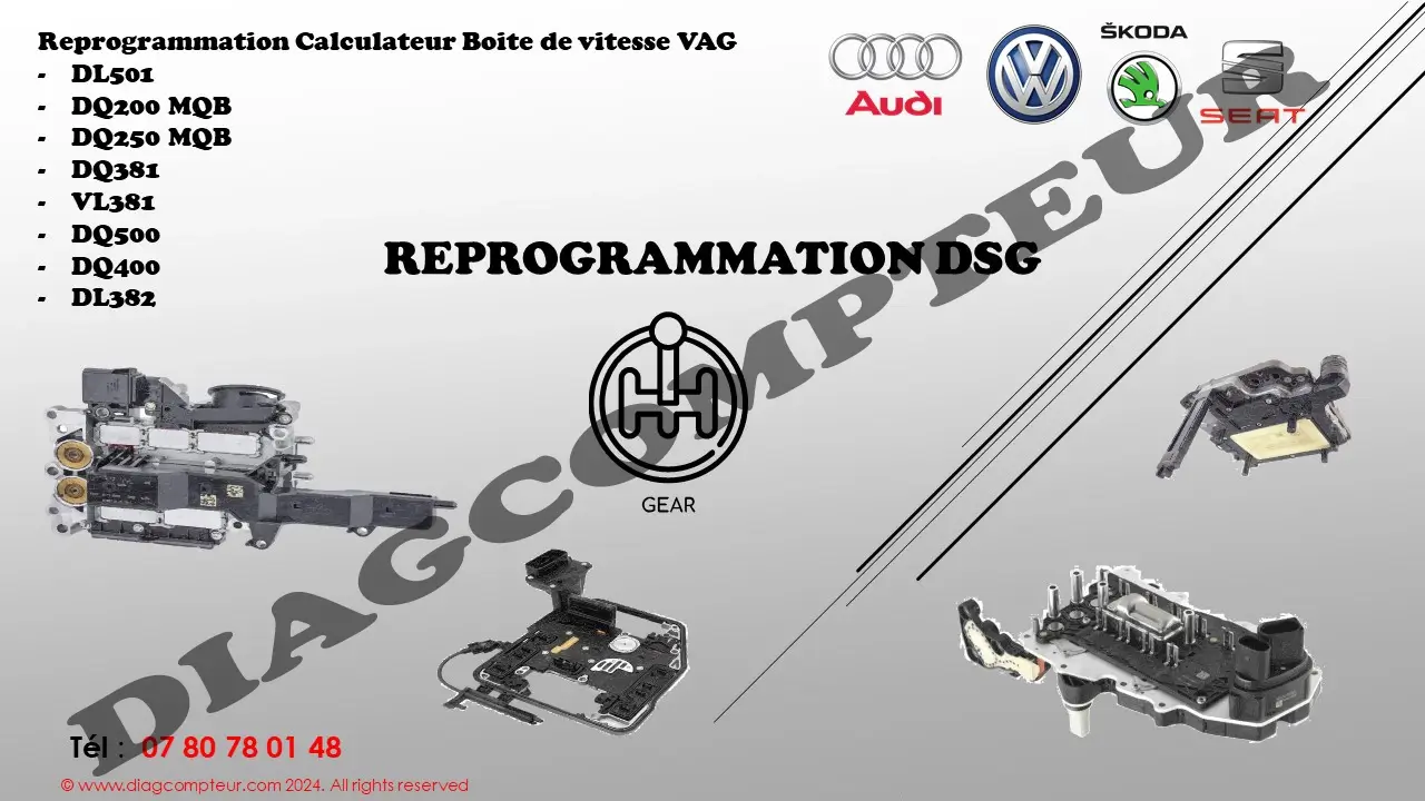 Les différentes boites à vitesse automatiques DSG